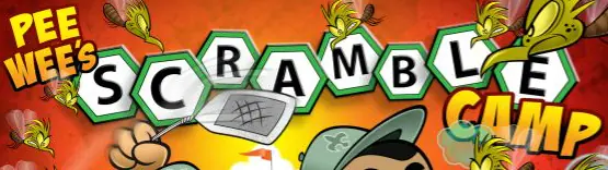 Pee Wee's Scramble Camp (Boys' Life) logo