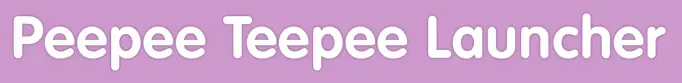 Peepee Teepee Launcher logo
