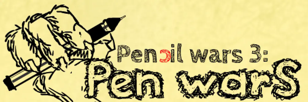 Pencil Wars 3 - Pen Wars logo