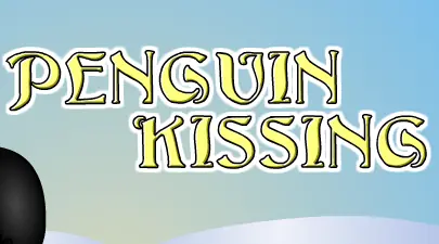 Penguin Kissing logo