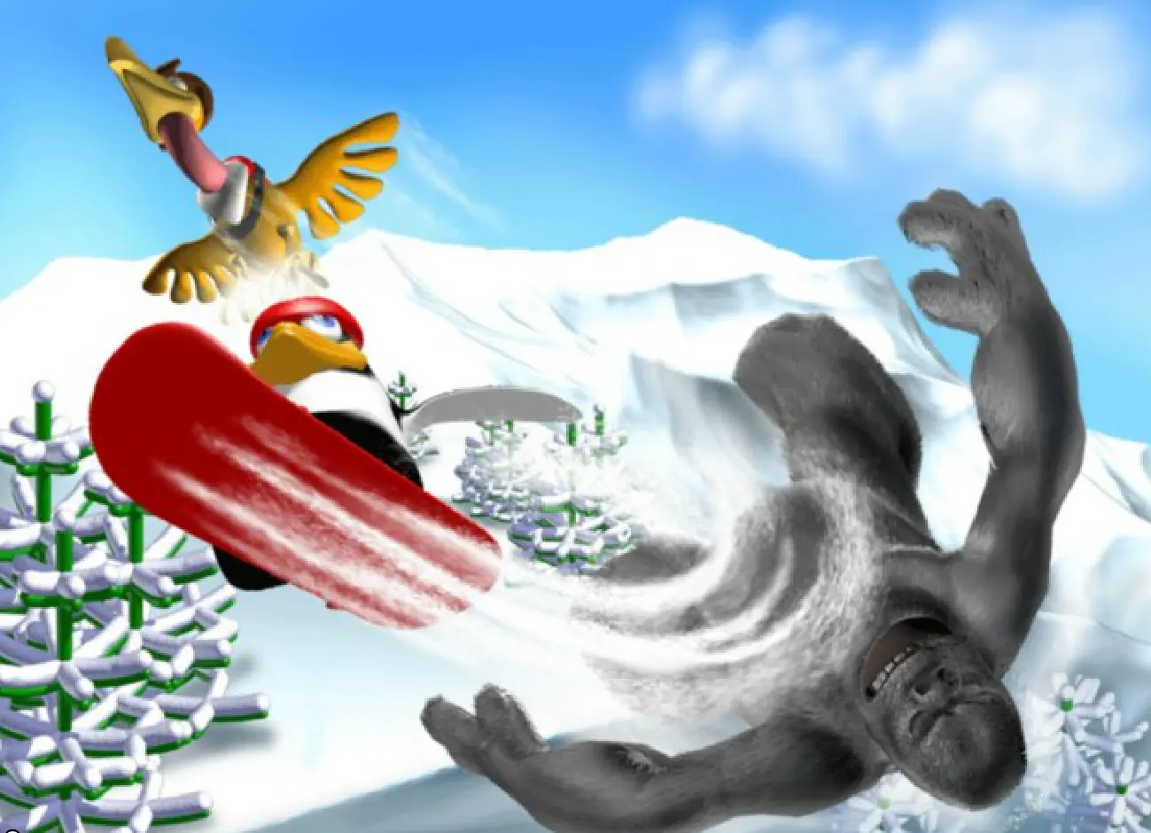Penguin versus Yeti logo