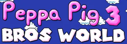 Peppa Pig Bros World 3 logo