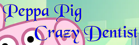 Peppa Pig Crazy Dentist logo