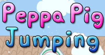Peppa Pig Jumping logo