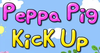 Peppa Pig Kick Up logo