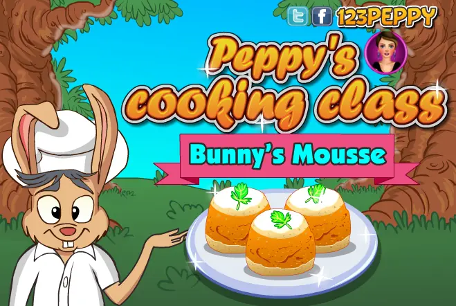 Peppy's Cooking Class Bunny's Mousse logo