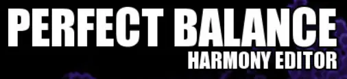Perfect Balance: Harmony Editor logo