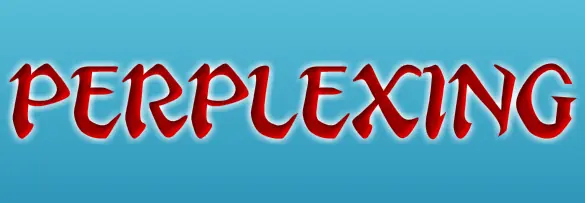 Perplexing logo