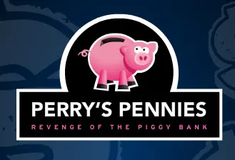 Perry's Pennies Revenge of the Piggy Bank logo