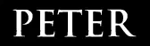 Peter Pan: Peter logo