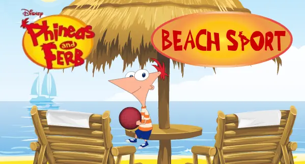 Phineas and Ferb Beach Sport logo