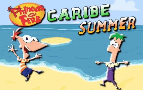 Phineas and Ferb Caribe Summer logo