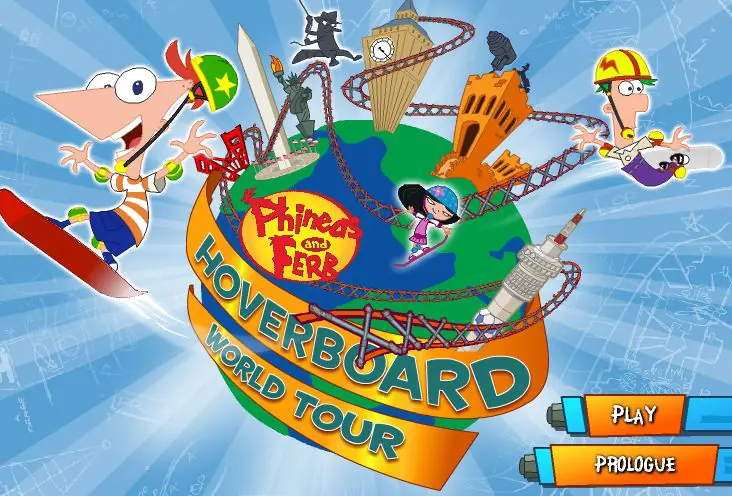 Phineas and Ferb: Hoverboard World Tour logo