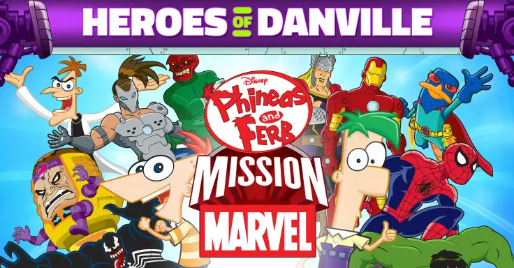 Phineas and Ferb Mission Marvel: Heroes of Danville logo