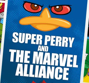 Phineas and Ferb Mission Marvel: Super Perry and the Marvel Alliance logo