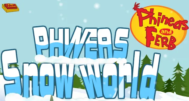 Phineas and Ferb: Phineas Snow World logo