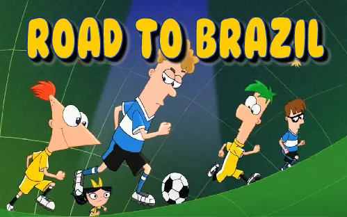 Phineas and Ferb Road To Brazil logo