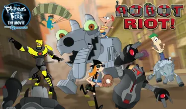 Phineas and Ferb: Robot Riot logo