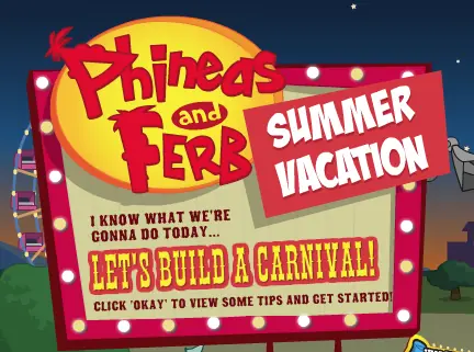Phineas and Ferb's Summer Vacation Summerizer logo