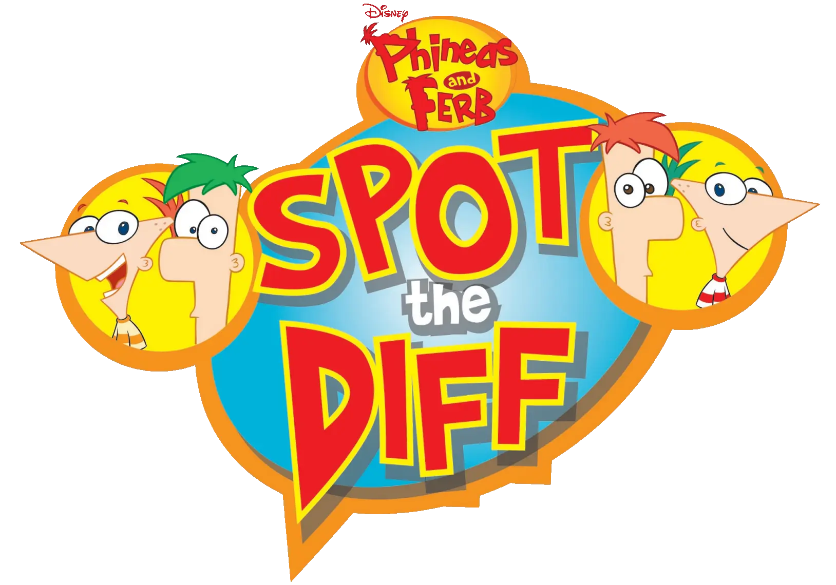 Phineas and Ferb Spot the Diff logo