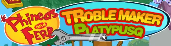 Phineas and Ferb Troblemaker Platypusq logo