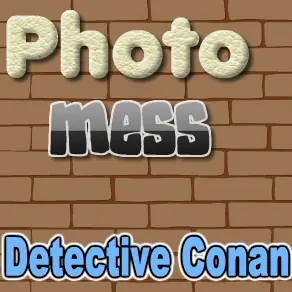 Photo Mess Detective Conan logo