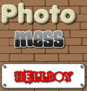 Photo Mess Hellboy logo