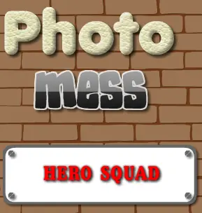 Photo Mess Hero Squad logo