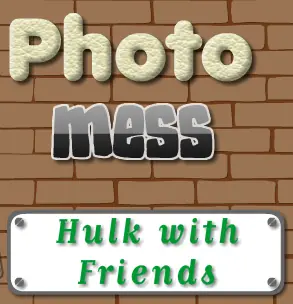 Photo Mess Hulk with Friends logo