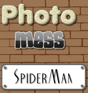 Photo Mess SpiderMan logo