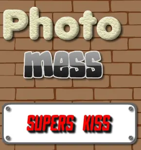 Photo Mess Supers Kiss logo