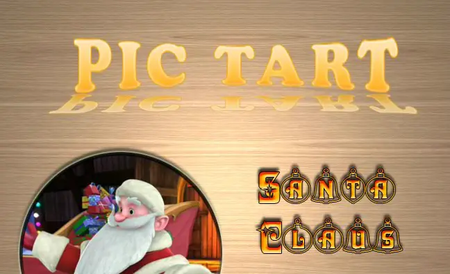 Pic Tart Santa Claus logo