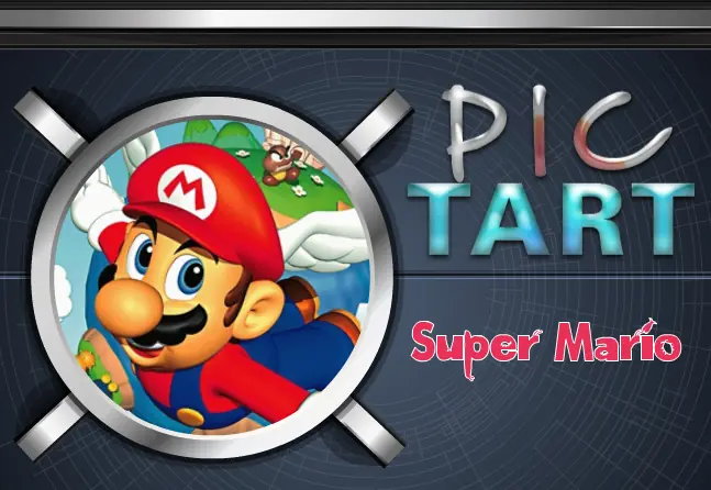 Pic Tart Super Mario logo
