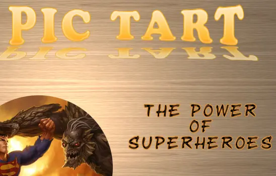 Pic Tart - The Power of Superheroes logo