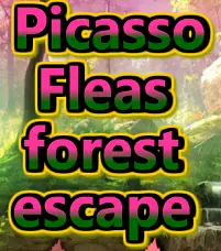 Picasso Fleas Forest Escape logo