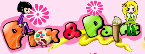 Pick & Paint - GirlsGoGames logo