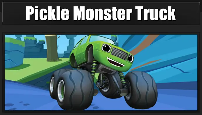 Pickle Monster Truck Puzzle logo