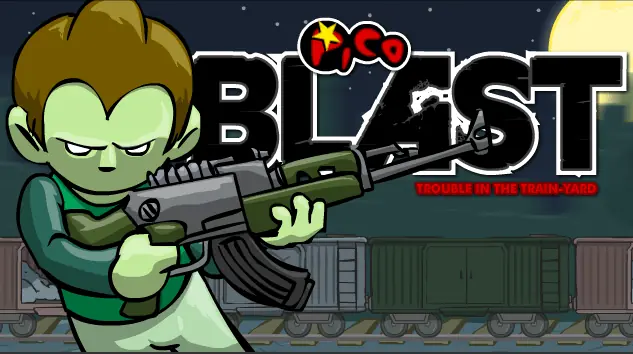 Pico Blast: Trouble in the Train-Yard logo