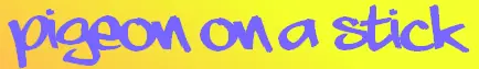 Pigeon on a Stick logo