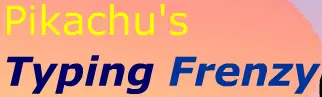 Pikachu's Typing Frenzy logo