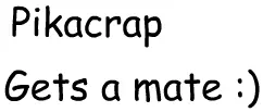 Pikacrap gets a mate logo