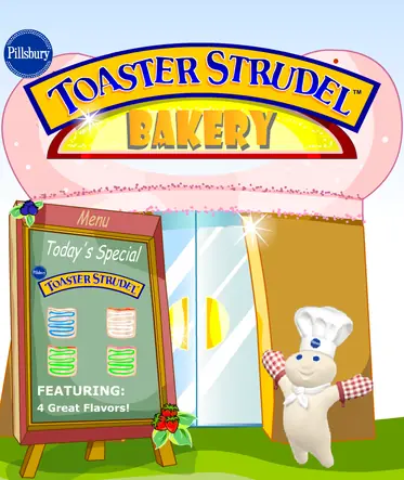 Pillsbury Toaster Strudel Bakery logo