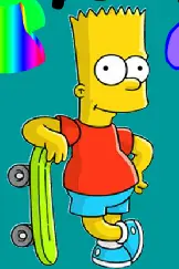 Pimp Bart Simpson logo