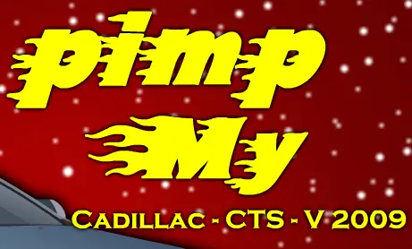 Pimp My Cadillac CTS V 2009 logo