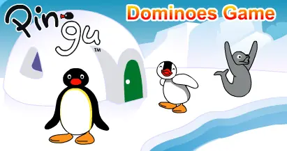 Pingu: Dominoes Game logo