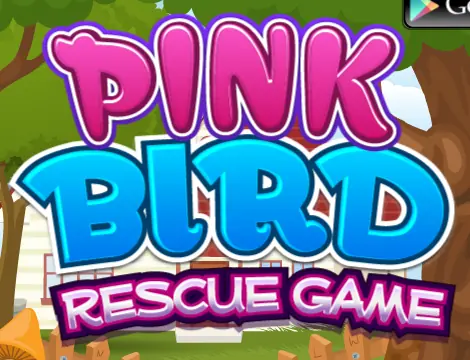Pink Bird Rescue Game logo
