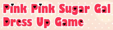 Pink Pink Sugar Gal Dress Up Game logo