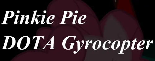 Pinkie Pie DOTA Gyrocopter logo