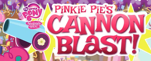 Pinkie Pie's Cannon Blast logo
