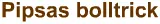 Pipsas bolltrick logo